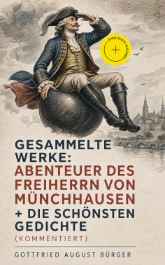 ebook: Gesammelte Werke: Abenteuer des Freiherrn von Münchhausen + Die schönsten Gedichte (Kommentiert)
