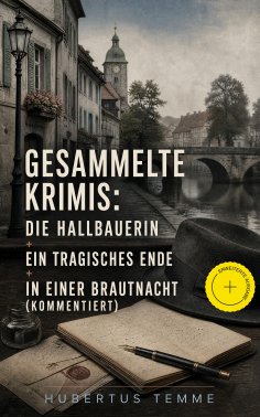 ebook: Gesammelte Krimis: Die Hallbauerin + Ein tragisches Ende + In einer Brautnacht (Kommentiert)