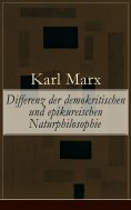 ebook: Differenz der demokritischen und epikureischen Naturphilosophie