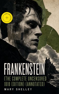 eBook: Frankenstein (The Complete Uncensored 1818 Edition) (Annotated)