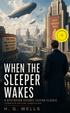 eBook: When The Sleeper Wakes - A Dystopian Science Fiction Classic (Complete Edition) (Annotated)
