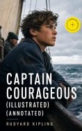 eBook: Captain Courageous (Illustrated) (Annotated)