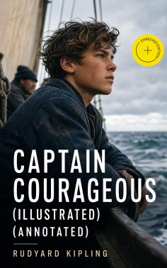 eBook: Captain Courageous (Illustrated) (Annotated)