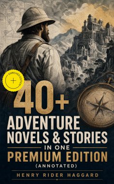 ebook: 40+ Adventure Novels & Stories in One Premium Edition (Annotated)