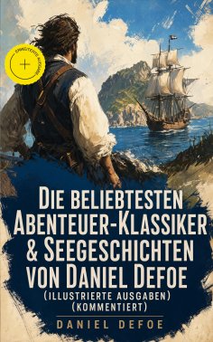 eBook: Die beliebtesten Abenteuer-Klassiker & Seegeschichten von Daniel Defoe (Illustrierte Ausgaben) (Komm