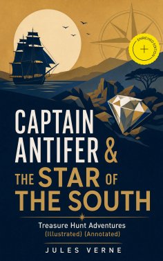 eBook: CAPTAIN ANTIFER & THE STAR OF THE SOUTH – Treasure Hunt Adventures (Illustrated) (Annotated)
