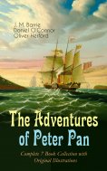 ebook: The Adventures of Peter Pan – Complete 7 Book Collection with Original Illustrations
