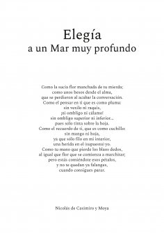 ebook: Elegía a un Mar muy profundo
