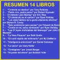 eBook: Resumen y Ejercicios de 14 Libros: Controle su destino, Padre rico padre pobre, el método Lean Start