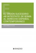 ebook: El orden sucesorio ab intestato: de Roma al derecho español contemporáneo
