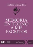 ebook: Memoria en torno a mis escritos