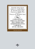 ebook: Conceptos para el estudio del derecho administrativo laboral en el grado