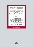 ebook: Conceptos para el estudio del Derecho administrativo I en el grado