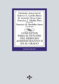 ebook: Conceptos para el estudio del Derecho administrativo II en el grado