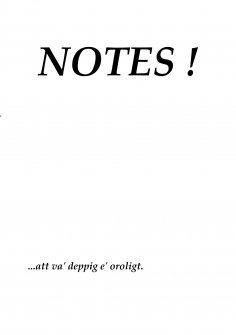 eBook: NOTES !