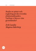 eBook: Analys av priser och reglering på den svenska elnätsmarknaden