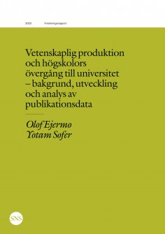 eBook: Vetenskaplig produktion och högskolors övergång till universitet