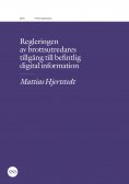 eBook: Regleringen av brottsutredares tillgång till befintlig digital information