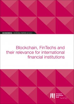 eBook: EIB Working Papers 2019/01 - Blockchain, FinTechs