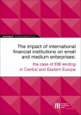 ebook: EIB Working Papers 2019/09 - The impact of international financial institutions on SMEs