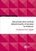 ebook: EIB Working Papers 2019/10 - Structural and cyclical determinants of access to finance