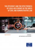 eBook: The efficiency and the effectiveness of legal aid schemes in the areas of civil and administrative l