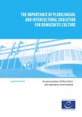 eBook: The importance of plurilingual and intercultural education for democratic culture