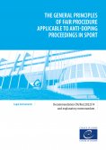 eBook: The general principles of fair procedure applicable to anti-doping proceedings