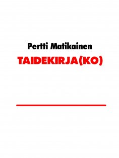 eBook: TAIDEKIRJA(KO)
