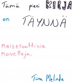 eBook: Tämä pieni kirja on täynnä naiseroottisia novelleja.