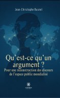 ebook: Qu’est-ce qu’un argument ?