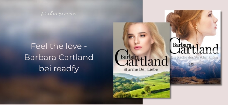 Die zeitlose Romansammlung von Barbara Cartland Feature Grafik